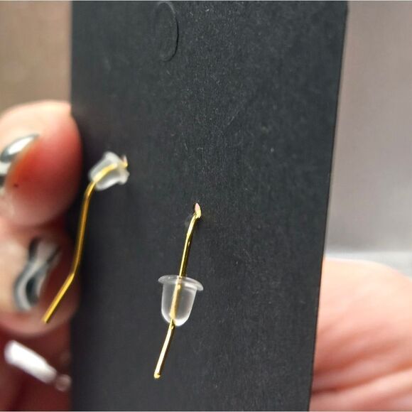 "5/$25" Artisan Seed Bead Mixed Metal Long Dangle Earrings 925 Ear Wires - Picture 2 of 8